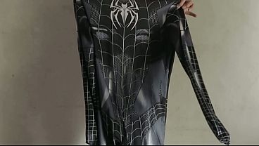 Ngentot Habis-habisan Sama Cewek Cosplay Spiderman Hitam Sampai Muncur Berkali-kali Di Lubang Memeknya – Film Panas Indonesia