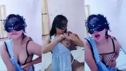 Cacha Pake Baju Jaring, Keliatan Semua Isinya, Bikin Ngiler.