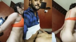 Devar Dan Bhabhi Main Doggy Style, Video Panas Bikin Ngilu.