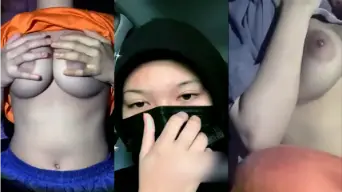Hijab Alissa Diremas-remas Tokeknya, Langsung Colmek Sambil Ngerasain Nikmatnya