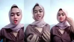 Jilbab Cantik Live Bikin Nafsu Naik, Bikin Keluar Air Liur