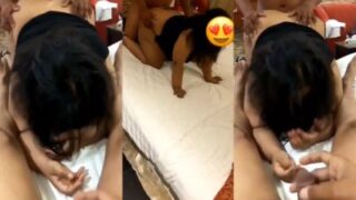 Suami Biarin Pria Lain Ngentot Istrinya, Video Mms Selingkuh Bikin Malu.