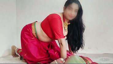 Bhabhi Merah Sari, Chut Basah Kena Main, Suara Desi Bikin Makin Panas.