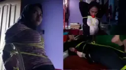 Ukhti Pasrah Diikat Hijab, Tubuh Melengkung Siap Digoda Bdsm
