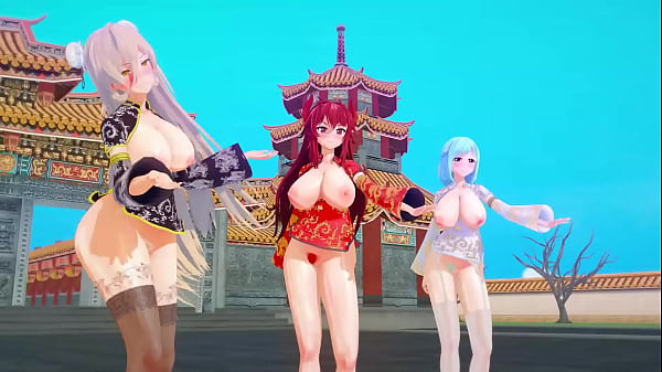 Mmd Virtual Youtubers Rayakan Imlek, Goyang Hot Dan Basah 【kkvmd】 (by 熊野ひろ)