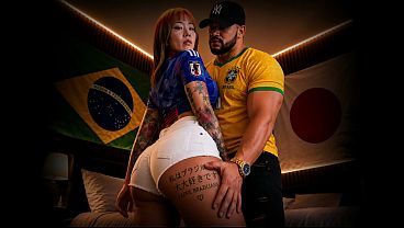Brasil Vs Japão: Gozando No Cu, Close Anal Pov | Brazil Vs Japan